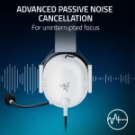 Razer BlackShark V2 X For Playstation Over Ear Gaming Headset με σύνδεση 3.5mm Λευκό RZ04-03241300-R3G1 - Image 8