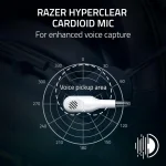 Razer BlackShark V2 X For Playstation Over Ear Gaming Headset με σύνδεση 3.5mm Λευκό RZ04-03241300-R3G1 - Image 9