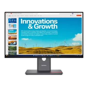 Lenovo ThinkVision P24QD-40 IPS Monitor 23.8" QHD 2560x1440 με Χρόνο Απόκρισης 4ms GTG 64B1GAT1EU