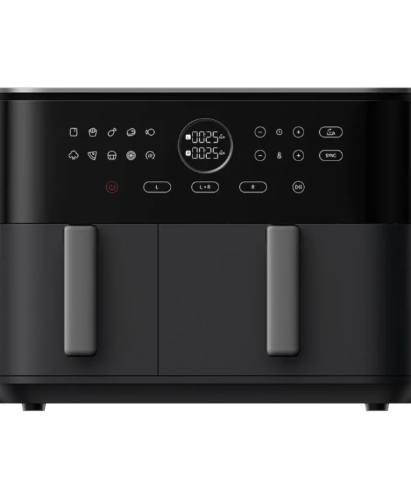 Xiaomi Dual Zone Air Fryer με Διπλό Αποσπώμενο Κάδο 10lt Γκρι BHR07SGEU