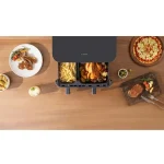 Xiaomi Dual Zone Air Fryer με Διπλό Αποσπώμενο Κάδο 10lt Γκρι BHR07SGEU - Image 7