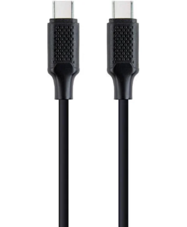 Gembird USB 2.0 Cable USB-C male - USB-C 100W Μαύρο 1.5m (CC-USB2-CMCM100-1.5M)
