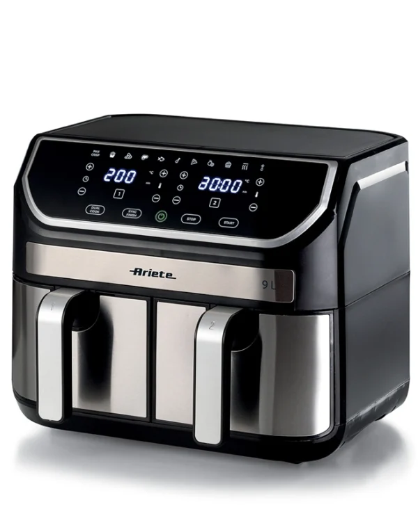 Ariete Dual Metal 4625 Air Fryer 9lt Ασημί