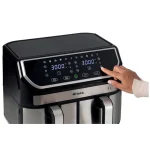 Ariete Dual Metal 4625 Air Fryer 9lt Ασημί - Image 9