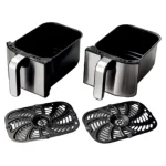 Ariete Dual Metal 4625 Air Fryer 9lt Ασημί - Image 10