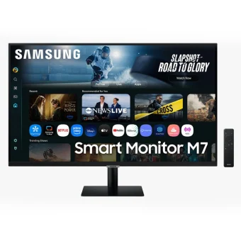 Samsung M7 M70F VA HDR Smart Monitor 32" 4K 3840x2160 με Χρόνο Απόκρισης 4ms GTG LS32FM700UUXEN