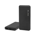 Blow PB10A Power Bank 10000mAh με 2 Θύρες USB-A Μαύρο 81-150#