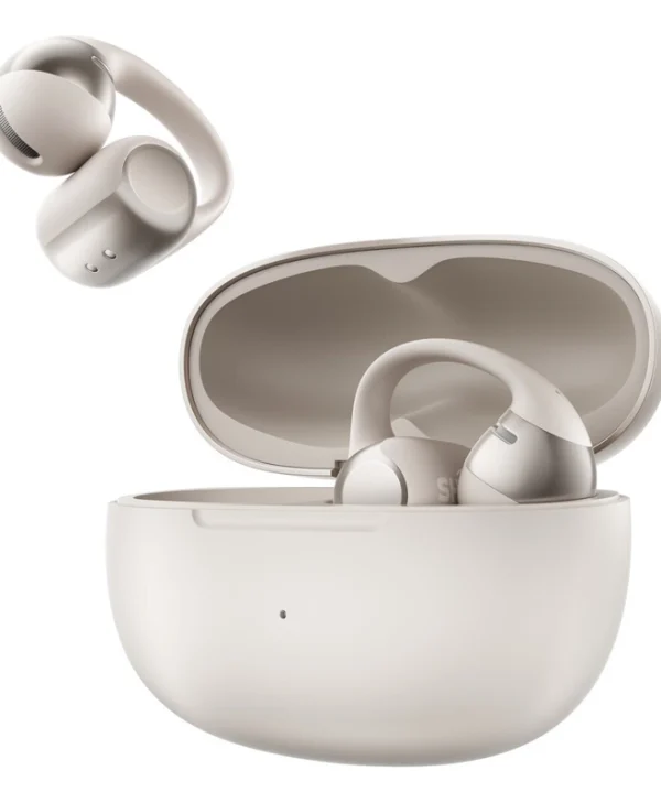 Shokz OpenDots ONE Open Ear Bluetooth Handsfree Ακουστικά με Αντοχή στον Ιδρώτα και Θήκη Φόρτισης Γκρι E310-ST-GY
