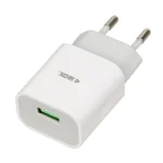 iBox Φορτιστής Χωρίς Καλώδιο με Θύρα USB-A και Καλώδιο micro USB 12W Λευκός (C-41) ILUC41W