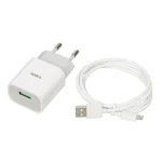 iBox Φορτιστής Χωρίς Καλώδιο με Θύρα USB-A και Καλώδιο micro USB 12W Λευκός (C-41) ILUC41W - Image 5