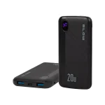 Blow PB10B Power Bank 10000mAh 20W με 2 Θύρες USB-A και Θύρα USB-C Μαύρο 81-151#