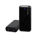 Blow PB20E Power Bank 20000mAh 20W με 2 Θύρες USB-A και Θύρα USB-C Μαύρο 81-152#
