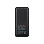 Blow PB20E Power Bank 20000mAh 20W με 2 Θύρες USB-A και Θύρα USB-C Μαύρο 81-152# - Image 2
