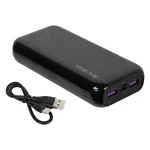 Blow PB20E Power Bank 20000mAh 20W με 2 Θύρες USB-A και Θύρα USB-C Μαύρο 81-152# - Image 5