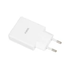 iBox Φορτιστής Χωρίς Καλώδιο GaN με Θύρα USB-A και Θύρα USB-C 30W Power Delivery / Quick Charge 3.0 Λευκός (C-43) ILUC43W