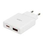 iBox Φορτιστής Χωρίς Καλώδιο GaN με Θύρα USB-A και Θύρα USB-C 30W Power Delivery / Quick Charge 3.0 Λευκός (C-43) ILUC43W - Image 3
