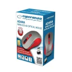 Esperanza EM131R Ασύρματο Ποντίκι Κόκκινο - Image 4