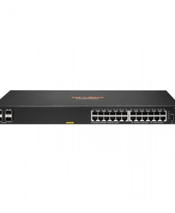 HP 6100 PoE Managed L2 PoE+ Switch με 24 Θύρες Gigabit (1Gbps) Ethernet και 4 SFP Θύρες JL677A#ABB