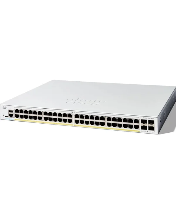 Cisco C1300-48FP-4G Managed L2 / L3 PoE Switch με 48 Θύρες Gigabit (1Gbps) Ethernet και 4 SFP Θύρες