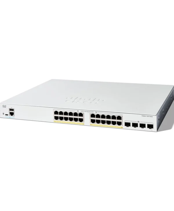 Cisco Catalyst C1200-24FP-4X Managed L2 / L3 PoE++ Switch με 24 Θύρες Ethernet και 4 SFP Θύρες