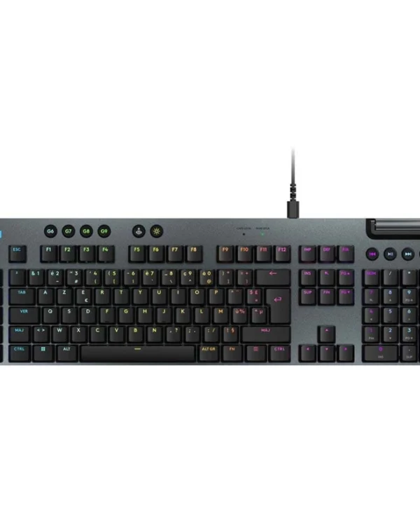 Logitech G915 X Gaming Μηχανικό Πληκτρολόγιο με GL Tactile διακόπτες και RGB φωτισμό (Αγγλικό US) 920-012942