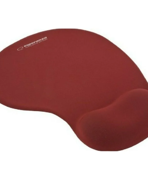 Esperanza Gel Mouse Pad 230mm με Στήριγμα καρπού Κόκκινο EA137R