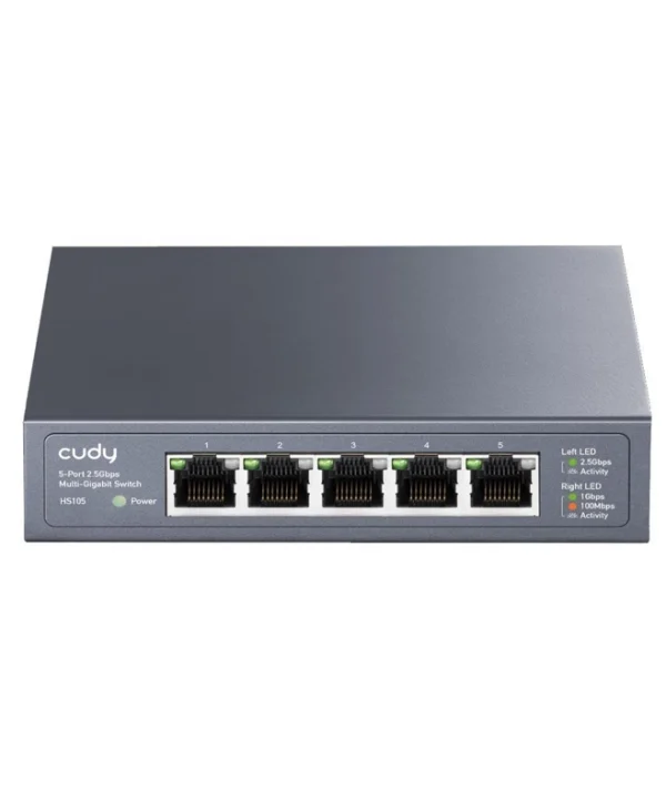 Cudy HS105 Unmanaged L2 Switch με 5 Θύρες Ethernet