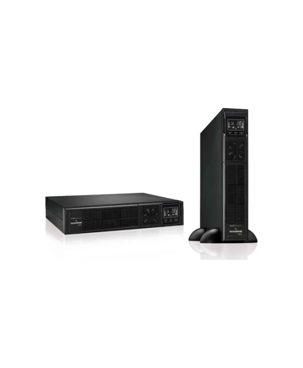 Tecnoware EVO DSP Plus 2400 Rack Tower UPS On-Line 2400VA 2160W με 8 IEC Πρίζες FGCEDP2402RTIEC