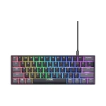 Trust GXT 867 Acira Gaming Μηχανικό Πληκτρολόγιο 60% με Outemu Red διακόπτες και RGB φωτισμό (Αγγλικό US) 24882