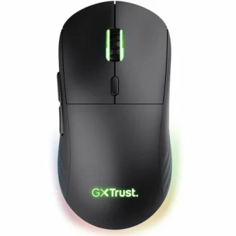 Trust GXT 927 Redex+ Ασύρματο RGB Laser Gaming Ποντίκι 25600 DPI Μαύρο 25127