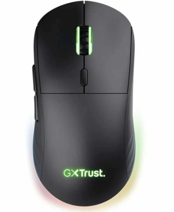 Trust GXT 927 Redex+ Ασύρματο RGB Laser Gaming Ποντίκι 25600 DPI Μαύρο 25127