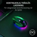 Razer HyperFlux V2 Wireless Charging System Gaming Mouse Pad Medium 360mm RZ81-04930100-B3M1 - Image 7