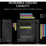 Corsair 9000D RGB Airflow Ultra Tower Κουτί Υπολογιστή με Πλαϊνό Παράθυρο Λευκό CC-9011274-WW - Image 12