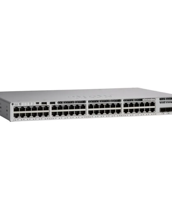 Cisco Catalyst C9200L-48P-4X-E Managed L3 PoE+ Switch με 48 Θύρες Gigabit (1Gbps) Ethernet και 4 SFP Θύρες
