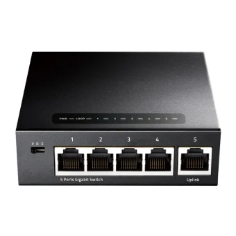 Cudy GS105 Unmanaged L2 Switch με 5 Θύρες Gigabit (1Gbps) Ethernet