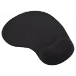 Esperanza Gel Mouse Pad 230mm με Στήριγμα καρπού Μαύρο EA137K
