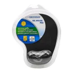 Esperanza Gel Mouse Pad 230mm με Στήριγμα καρπού Μαύρο EA137K - Image 5