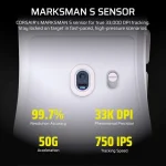 Corsair Sabre V2 Pro Ultralight Ασύρματο Gaming Ποντίκι Λευκό CH-931G001-WW - Image 7