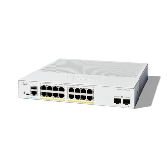 Cisco Catalyst C1200-16P-2G Managed L2 PoE+ Switch με 18 Θύρες Gigabit (1Gbps) Ethernet και 2 SFP Θύρες