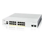 Cisco Catalyst C1200-16P-2G Managed L2 PoE+ Switch με 18 Θύρες Gigabit (1Gbps) Ethernet και 2 SFP Θύρες - Image 3