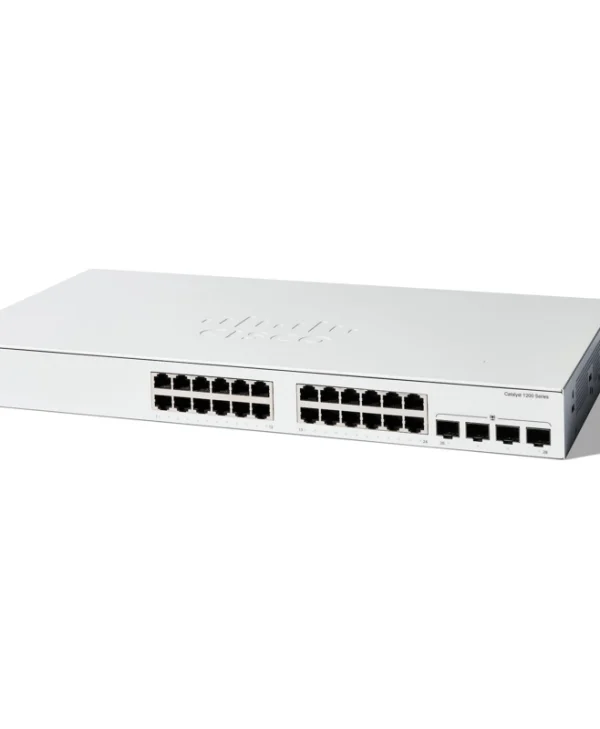 Cisco C1200-24T-4G Managed L2 Switch με 24 Θύρες Gigabit (1Gbps) Ethernet και 4 SFP Θύρες