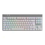Logitech G515 Lightspeed Ασύρματο Gaming Μηχανικό Πληκτρολόγιο Tenkeyless με GL Tactile διακόπτες και RGB φωτισμό (Αγγλικό US) Λευκό 920-012539