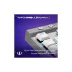 Logitech G515 Lightspeed Ασύρματο Gaming Μηχανικό Πληκτρολόγιο Tenkeyless με GL Tactile διακόπτες και RGB φωτισμό (Αγγλικό US) Λευκό 920-012539 - Image 9