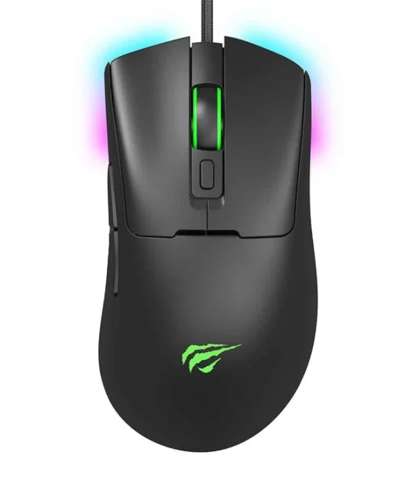 Havit MS966 RGB Gaming Ποντίκι 12000 DPI Μαύρο MS966-BK
