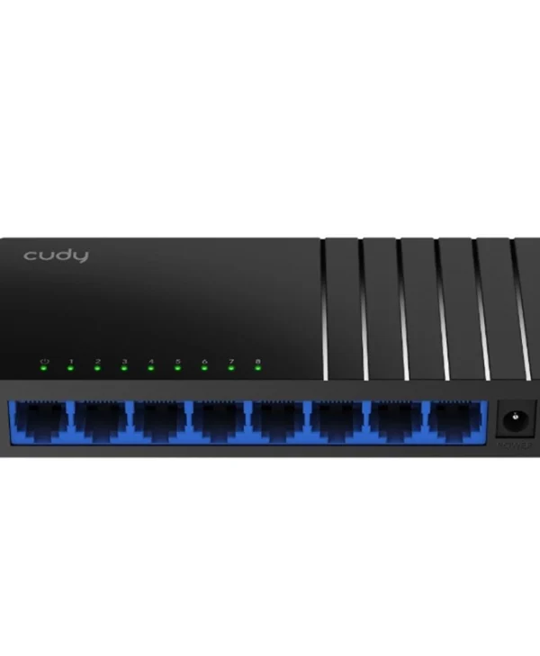 Cudy GS108D v1 Unmanaged L2 Switch με 8 Θύρες Gigabit (1Gbps) Ethernet