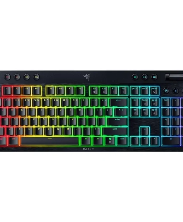 Razer BlackWidow V4 Low Profile HyperSpeed Ασύρματο Gaming Πληκτρολόγιο με RGB φωτισμό (Αγγλικό US) RZ03-05270800-R3M1