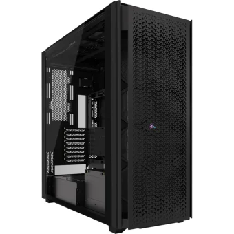 Corsair 9000D RGB Airflow Ultra Tower Κουτί Υπολογιστή με Πλαϊνό Παράθυρο Μαύρο CC-9011273-WW