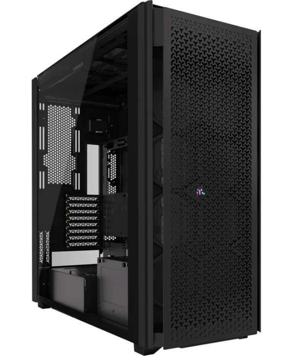 Corsair 9000D RGB Airflow Ultra Tower Κουτί Υπολογιστή με Πλαϊνό Παράθυρο Μαύρο CC-9011273-WW