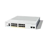 Cisco Catalyst 1300 Managed L2 / L3 PoE Switch με 16 Θύρες Gigabit (1Gbps) Ethernet και 2 SFP Θύρες C1300-16FP-2G