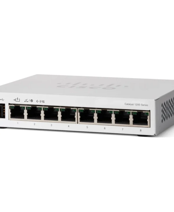 Cisco Catalyst C1200-8T-D Managed L2 PoE+ Switch με 8 Θύρες Gigabit (1Gbps) Ethernet